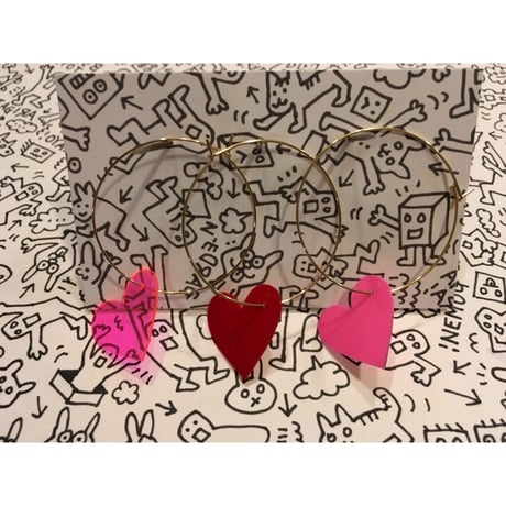 [BENICOTOY] ♡ フープピアス  / 中