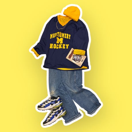 ［USED］リバーシブル🏒ホッケーシャツ