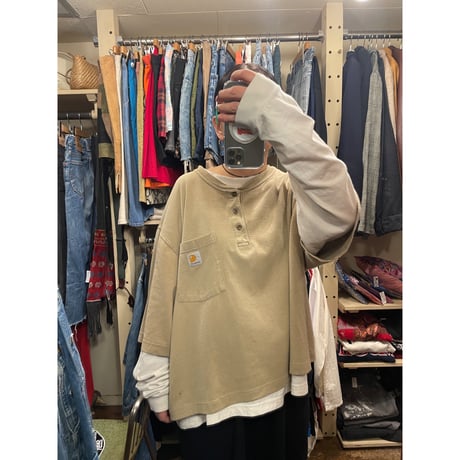 [GARDEN-works ]  "Carhartt ヘンリー" SHORT Tee