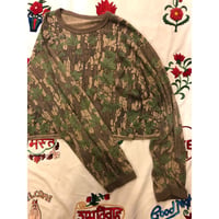 [GARDEN-works ]  SHORT  ロン Tee  "Real Tree  CAMO "
