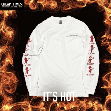 [CHEAP TIME$]  IT'S  HOT  LONG Tee