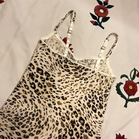 [USED] レオパード lingerie BODY SUIT