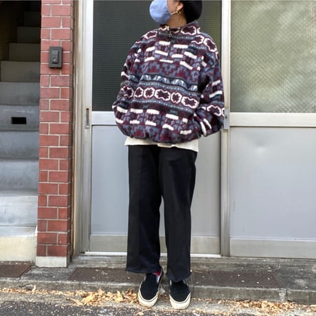 [USED] 柄フリース P/O JKT