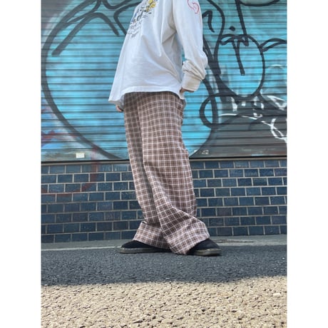 [USED] 70's POLY PANTS