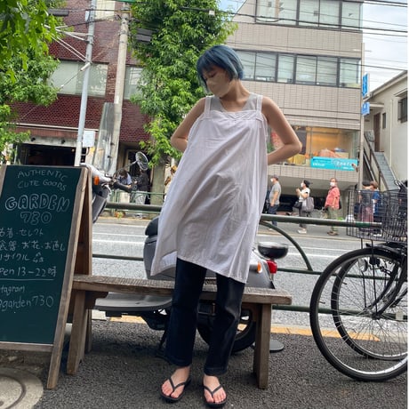 [USED]  Vintage COTTONキャミワンピース