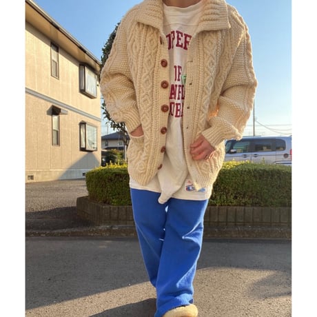 [USED] INVER ALLAN HAND  KNIT カーディガン