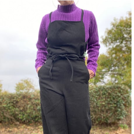 [USED] ワイドパンツWOOL サロペット