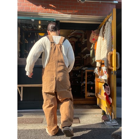 [USED] Carhartt ダック地 オーバーオール ダブルニー