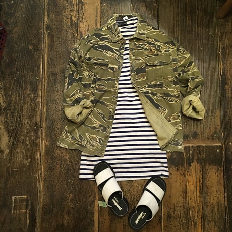 [USED] カモ柄風 シャツ