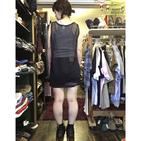 [USED] メッシュLONG  TANKTOP