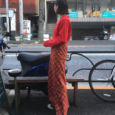 [USED] 70's POLY SKIRT
