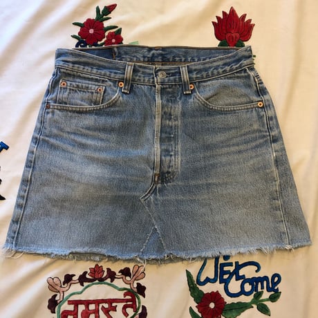 [USED] Levis501 cutoff デニムスカート