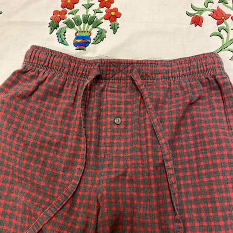 [USED] チェックネルパジャマPANTS♡