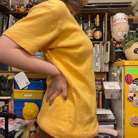 [USED]  Yellow モックネックTee  💛