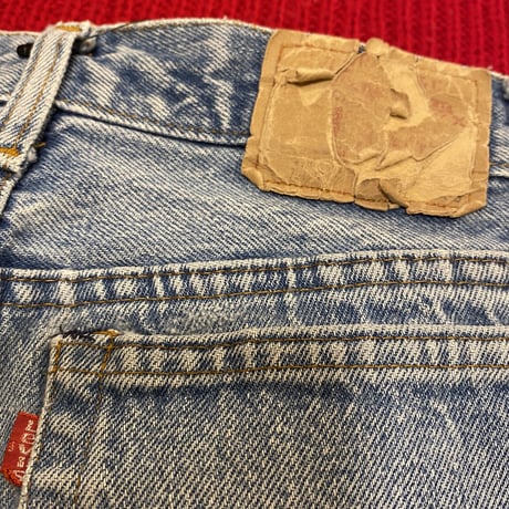 [USED] VINTAGE Levi's 701 DENIM SHORTS！