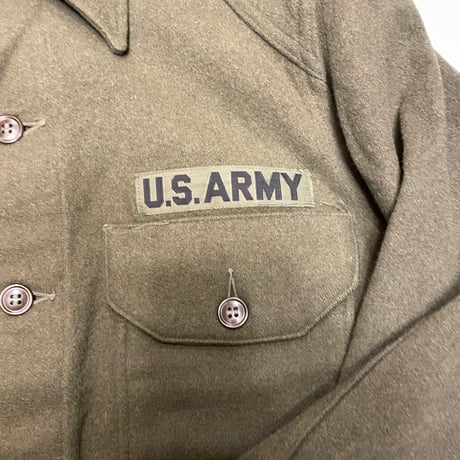 [USED] US ARMY WOOL シャツJKT