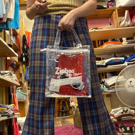 [USED] ストロー編みクラッチBAG