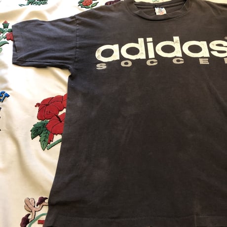 [USED] OLD 90's adidas soccer  Tee