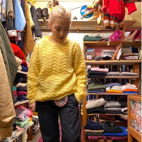 [USED]レモンカラーKNIT🍋
