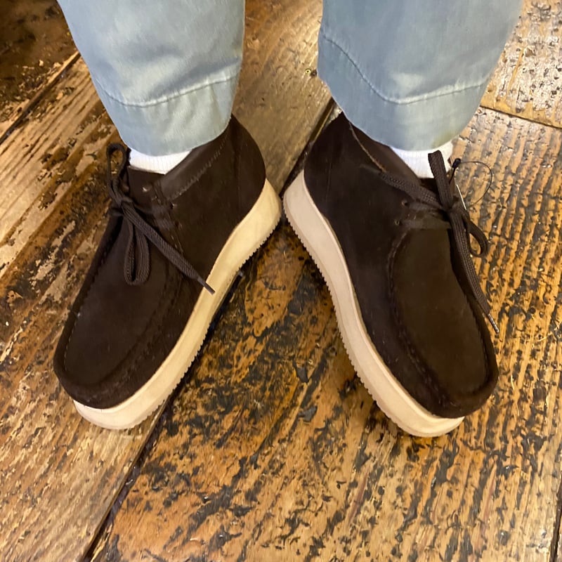 USED] “Clarks”ビブラムソールカスタム！ワラビー | garden730