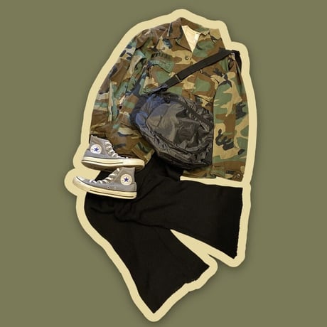 [USED] 80's US ARMY  CAMO JKT