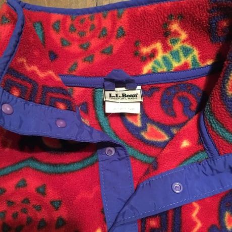 [USED] L.L.Bean サイケデリック フリース