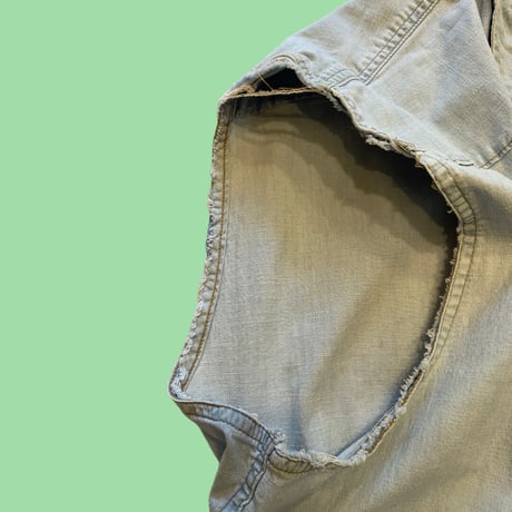 [USED] Wrangler cutoff デニムシャツ 3XL