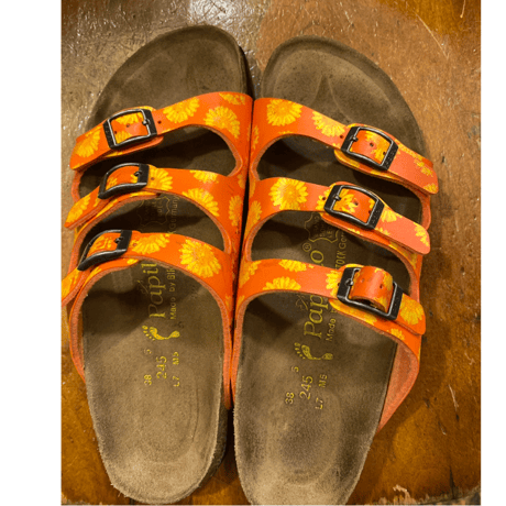 [USED] BIRKEN STOCK / フラワー柄
