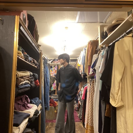 [USED] ワイド フレアパンツ