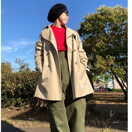 [USED] BURBERRY ハンガー付ショートトレンチコート！