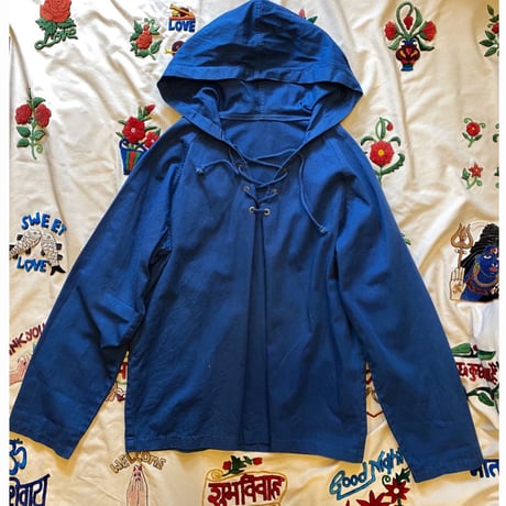 [USED]  編み上げ COTTON Hooded JKT
