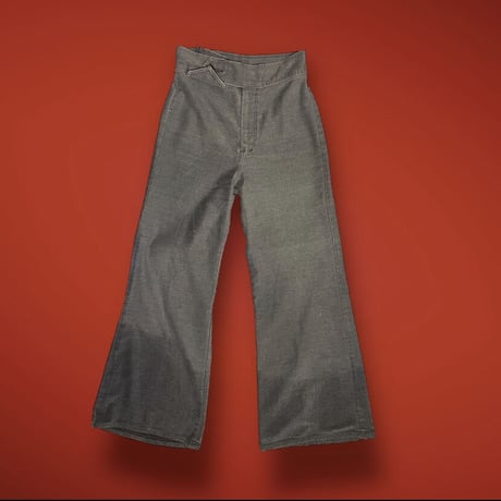 [USED] ワイド フレアパンツ