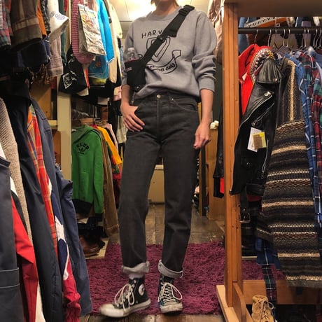 [USED] Good SIZE ♡ Lee  101b. BLACKデニム