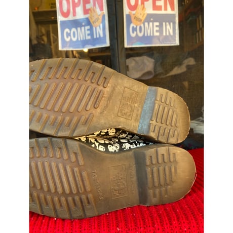 [USED] Dr.Martens  総柄 8HOLE  made in England!