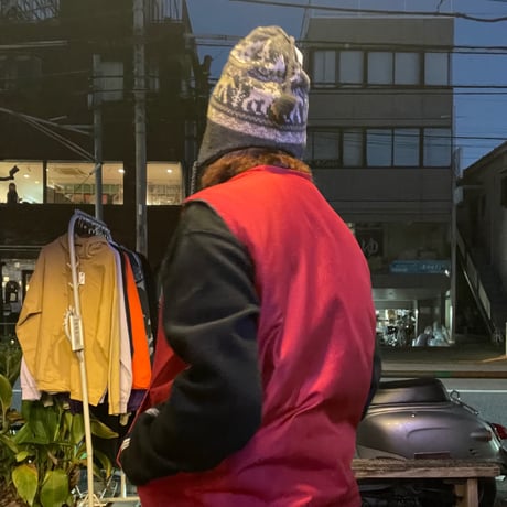 [USED] あったか♡耳あてニット帽