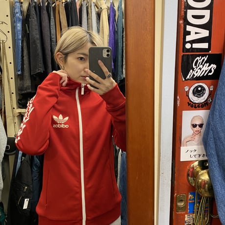 [USED] adidas トラックジャケット/RED