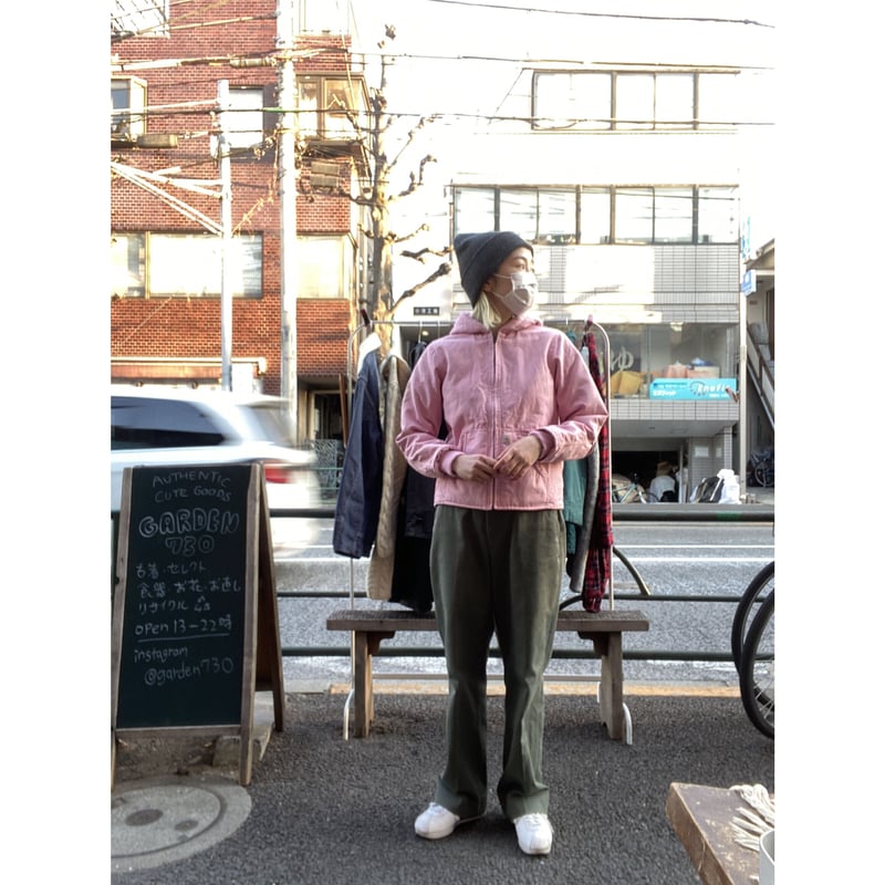 USED]ピンク🌸carhartt ダック地ジャケット | garden730