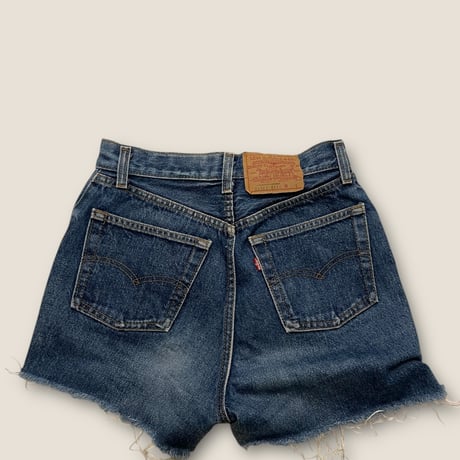 [USED] Levi’s 26501 for Lady ♡ CUTOFF DENIM / W29