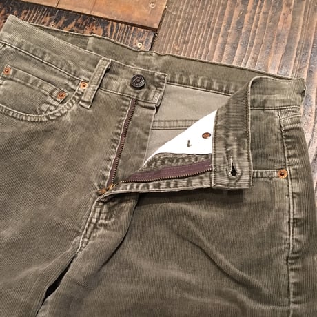 [USED] ユーロLevi's 渋いろ コーデュロイパンツ