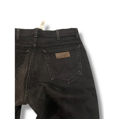 [USED] wrangler BLACK ストレッチデニム