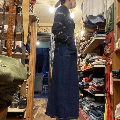 [USED]デニムサロペットスカート