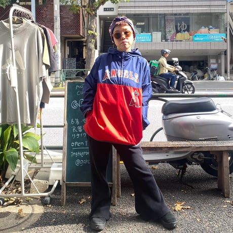 [USED]  “ANGELS” youth size ナイロンアノラック PARKA
