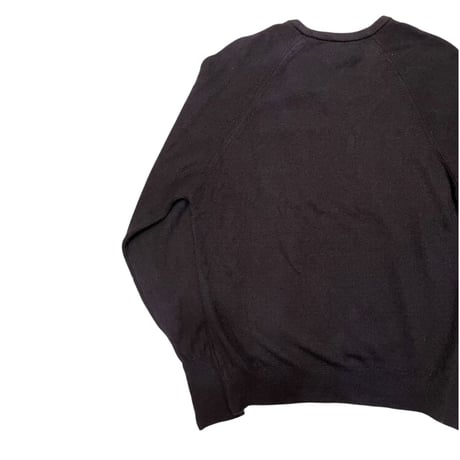 [USED] OLD "Dior" ネイビーニット