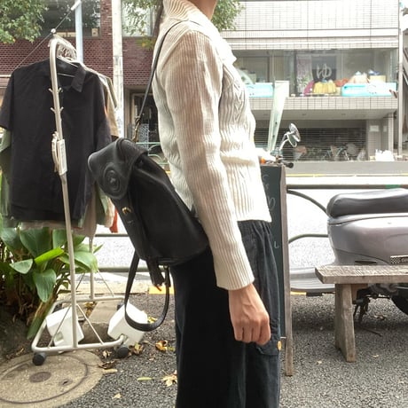 [USED] BLACK レザー リュック