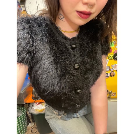 [USED] RED VALENTINO ショート丈カーディガン