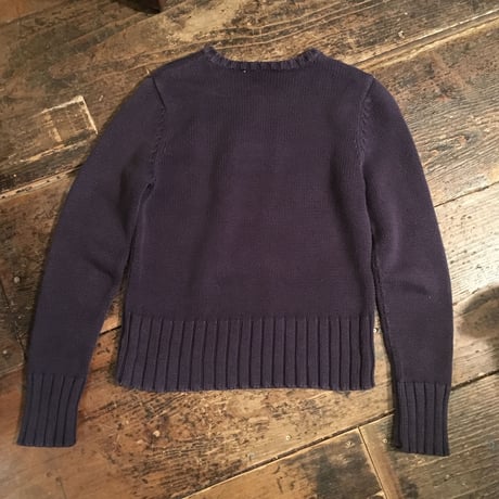 [USED]  Ralph Lauren 星条旗 ROGO ニット