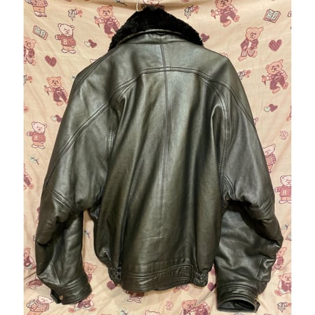 [USED]GOODSIZE!RealLeatherJKT♡