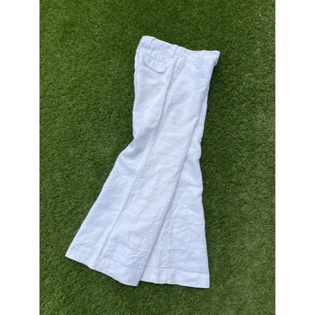 [USED] LINEN フレア PANTS