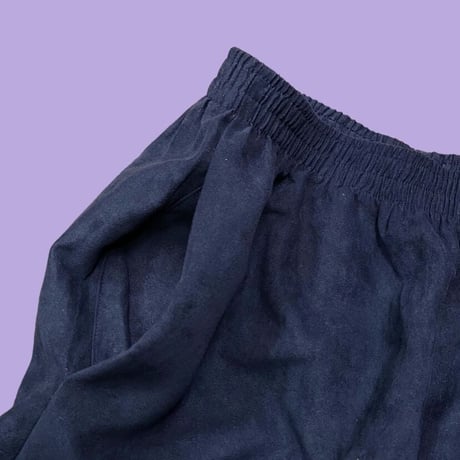 [USED] Fake SUEDE🫐イージーパンツ