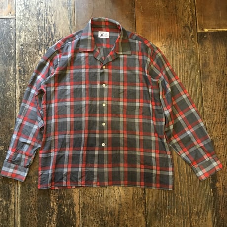 [USED] vintageオープンカラーシャツ